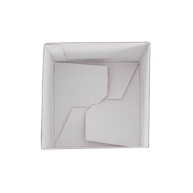 Mini Posy Box Matte Autolock Base Pk25 Dark Mauve (13x12cmH)