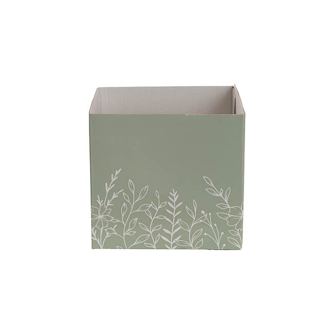 Mini Posy Box Collection Botanical on Colour Pk25 (13x12cmH)
