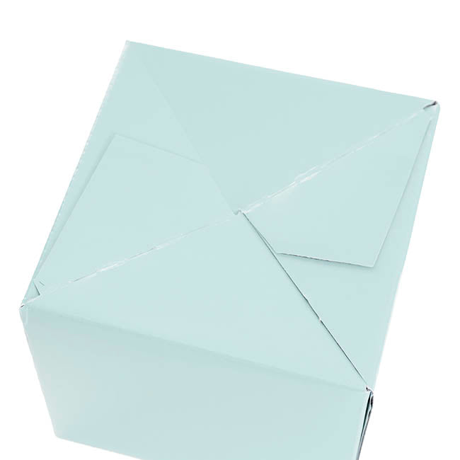 Mini Posy Box Gloss Autolock Base Pk25 Baby Blue (13x12cmH)