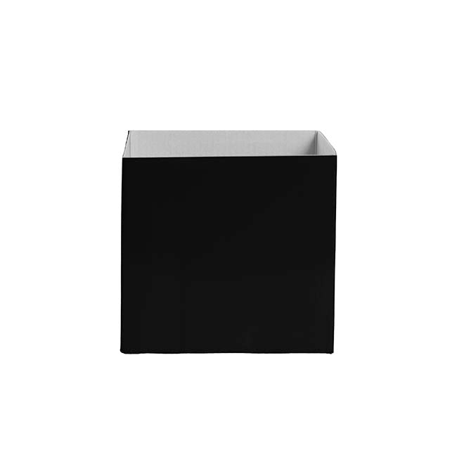 Mini Posy Box Gloss Autolock Base Pk25 Black (13x12cmH)
