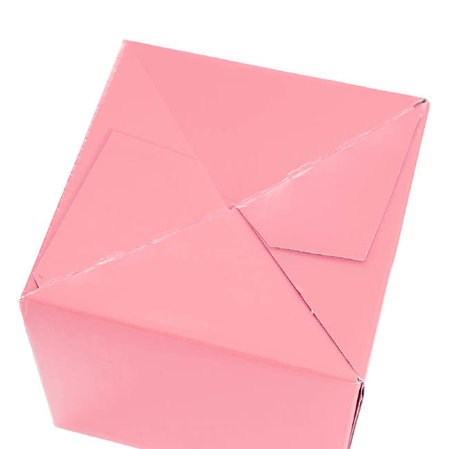 Mini Posy Box Gloss Autolock Base Pk25 Baby Pink (13x12cmH)