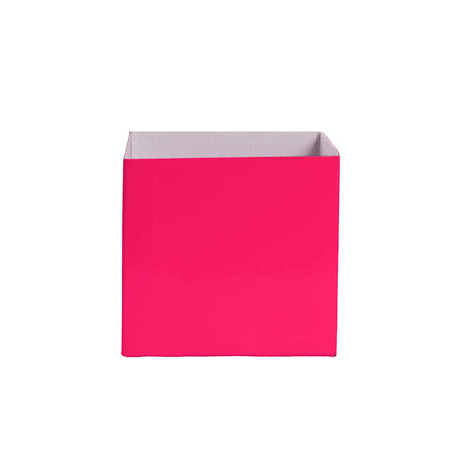 Mini Posy Box Gloss Autolock Base Pk25 Hot Pink (13x12cmH)
