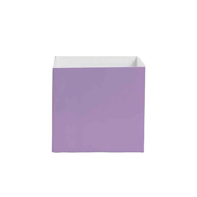 Mini Posy Box Gloss Autolock Base Pk25 Lavender (13x12cmH)