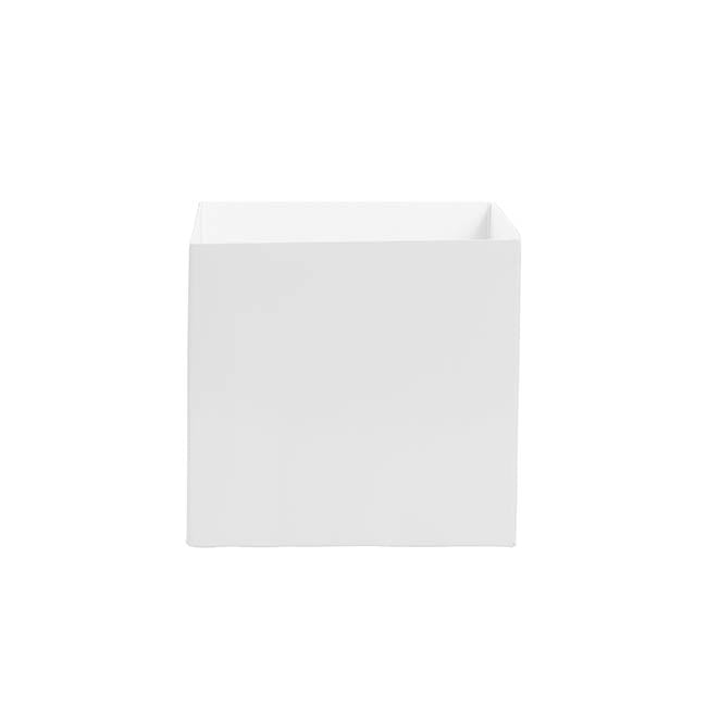 Mini Posy Box Gloss Autolock Base Pk25 White (13x12cmH)