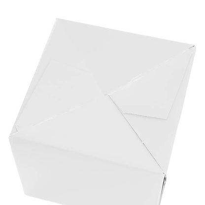 Mini Posy Box Gloss Autolock Base Pk25 White (13x12cmH)