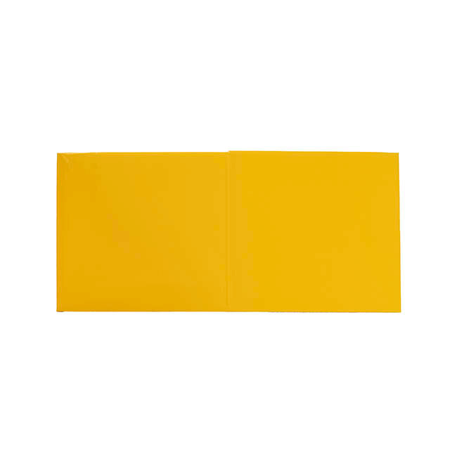 Mini Posy Box Gloss Autolock Base Pk25 Yellow (13x12cmH)