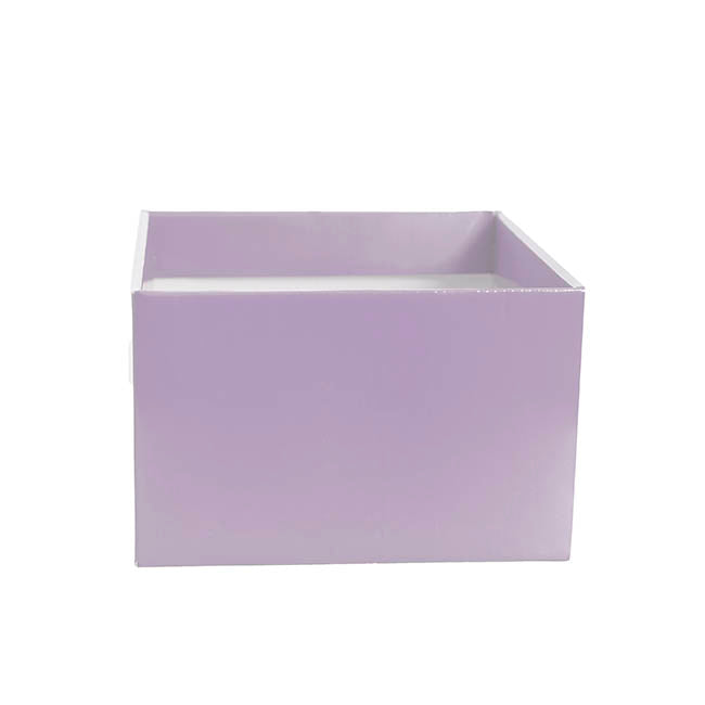 Large Posy Box Autolock Base Pack 10 Lavender (22x14cmH)