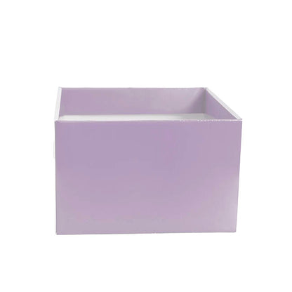 Large Posy Box Autolock Base Pack 10 Lavender (22x14cmH)