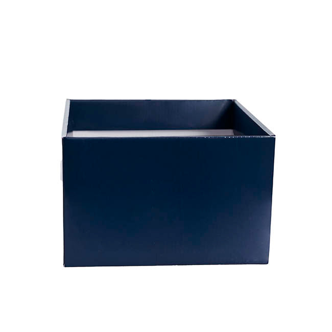 Large Posy Box Autolock Base Pack 10 Navy Blue (22x14cmH)