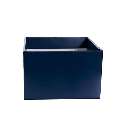 Large Posy Box Autolock Base Pack 10 Navy Blue (22x14cmH)