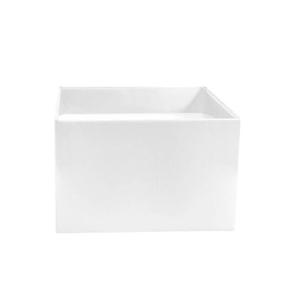 Large Posy Box Autolock Base Pack 10 White (22x14cmH)