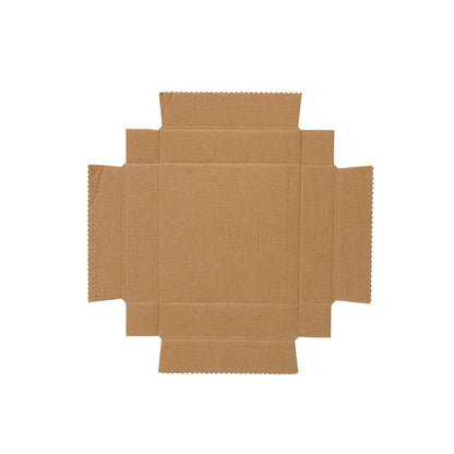 Gift Box with Lid Mini Flat Pack Gloss White (13x12cmH)