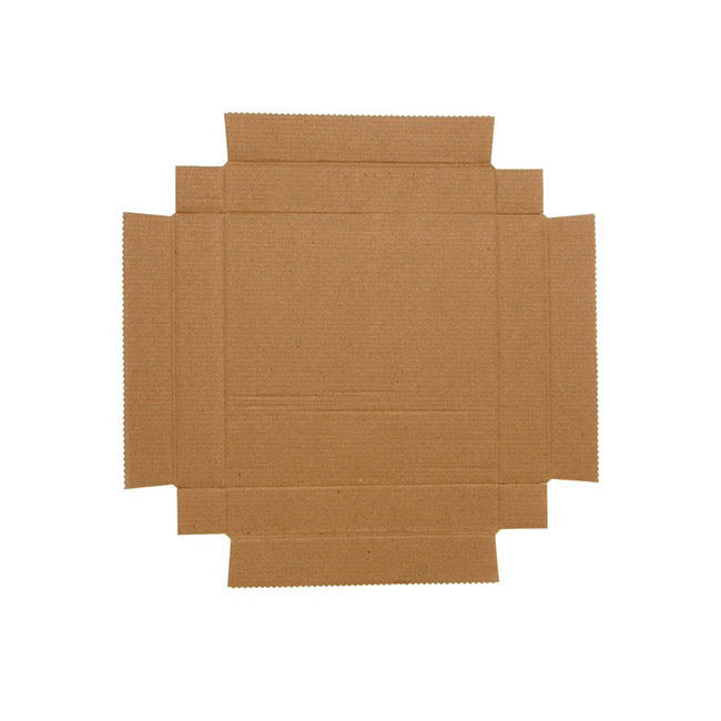 Gift Box with Lid Large Flat Pack Gloss White (22x14cmH)