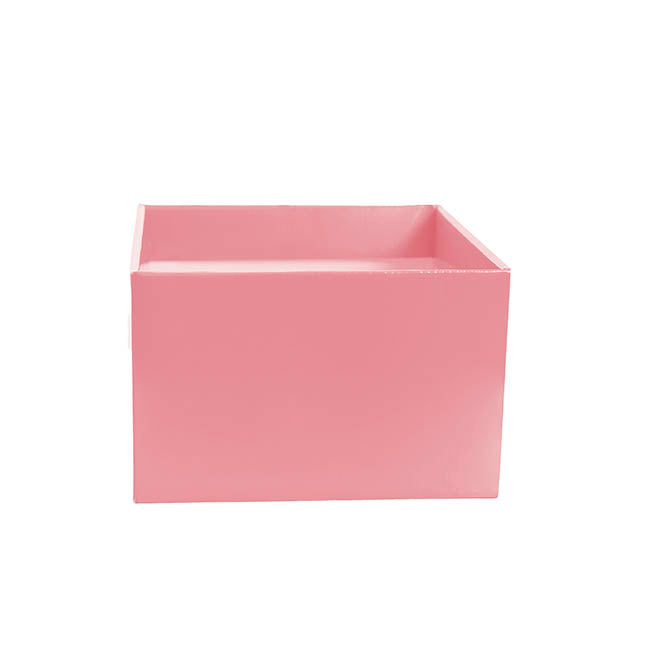 Medium No.6 Posy Box Autolock Base Pk10 Baby Pink (16x12cmH)