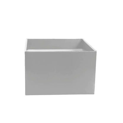 Medium No.6 Posy Box Autolock Base Pk10 Silver (16x12cmH)