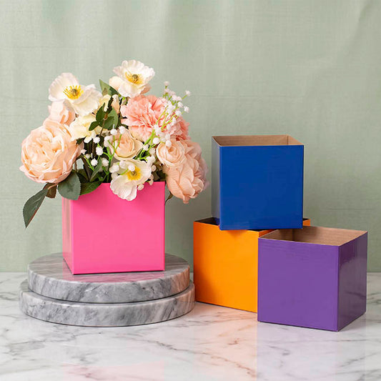 Posy Box Petite Assorted Pizazz Pack 20 (10x10x10cmH)