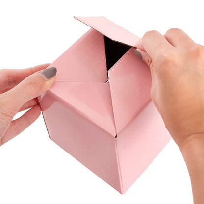 Posy Box Petite Dusty Rose Pack 20 (10x10x10cmH)