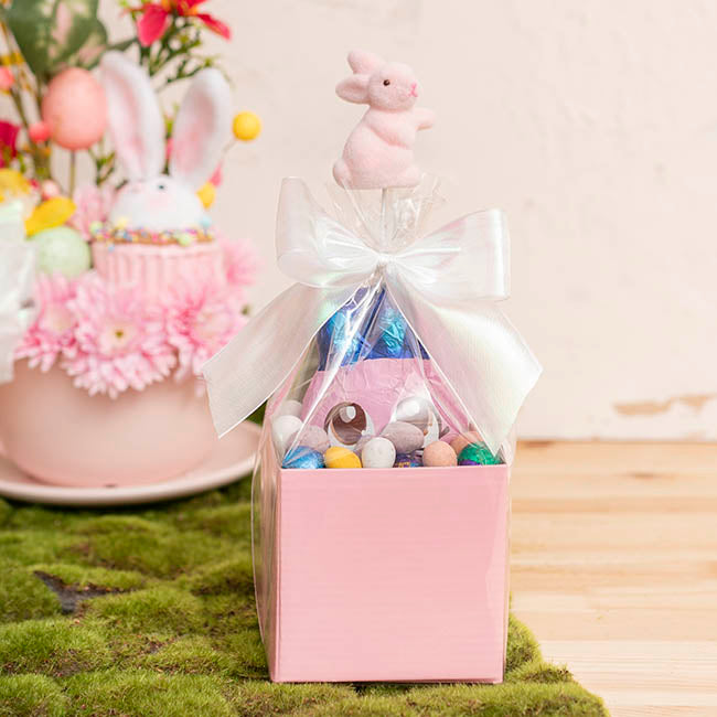 Posy Box Petite Dusty Rose Pack 20 (10x10x10cmH)