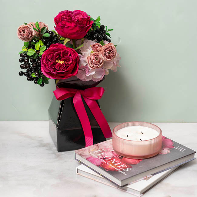 Flower Bouquet Classic POD Small Pack 5 Black (14x14x22Hcm)