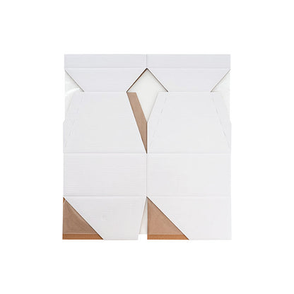 Flower Bouquet Classic POD Med Pack 5 White (17.5x17.5x27cm)