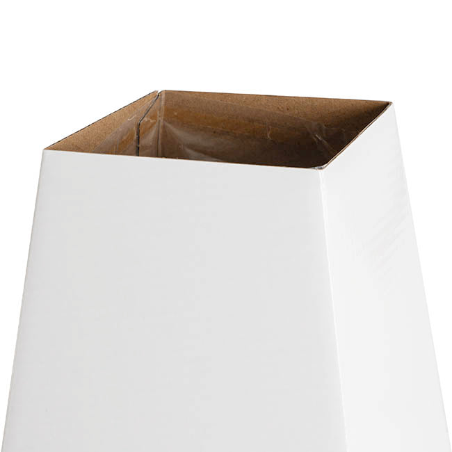 Flower Bouquet Vase POD Small PK5 White (14x14x22Hcm)