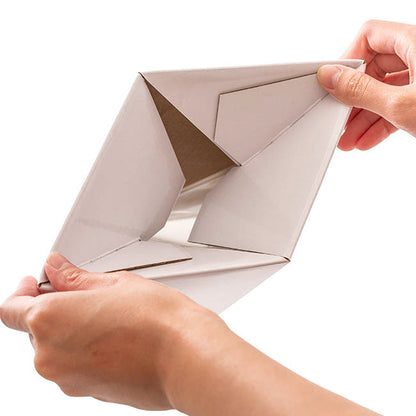 Flower Bouquet Vase POD Small PK5 White (14x14x22Hcm)