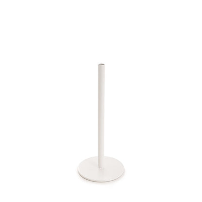 Single Metal Tube Vase White (8cmDx18cmH)