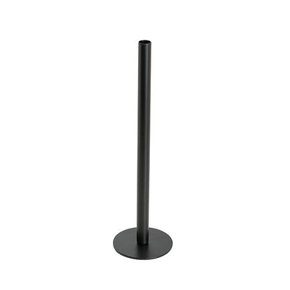 Single Metal Tube Vase Black (8cmDx28cmH)