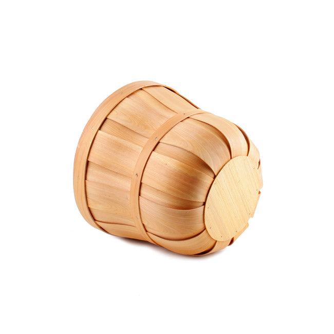 Woven Barrel Planter Natural (30x25cmH)
