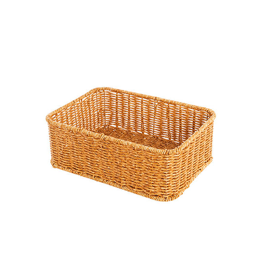 Woven Tray Rectangle Natural (29x20.5x10cmH)