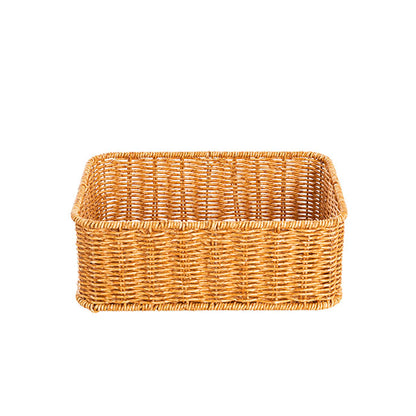 Woven Tray Rectangle Natural (29x20.5x10cmH)
