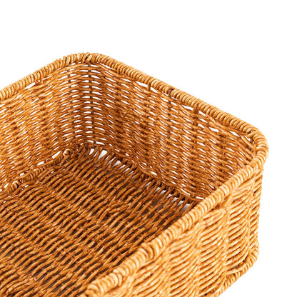Woven Tray Rectangle Natural (29x20.5x10cmH)