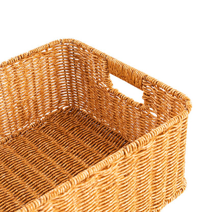 Woven Tray Rectangle Natural (38x29x14cmH)