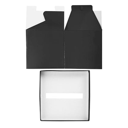 Wishing Well Card Box Flat Pack Black (305x305x300mmH)