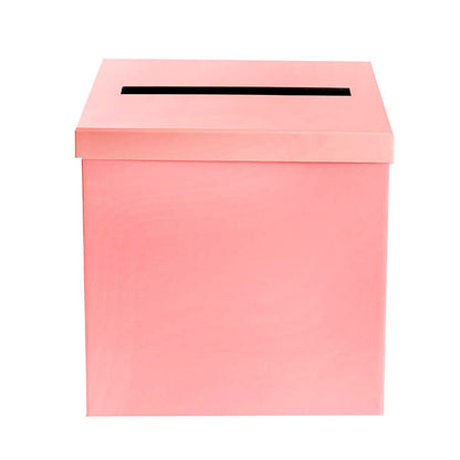 Wishing Well Card Box Flat Pack Baby Pink (305x305x300mmH)