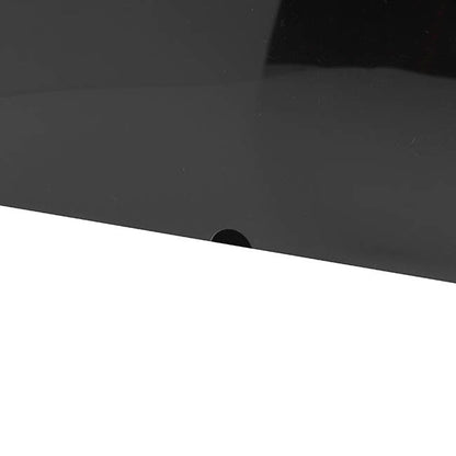 Gift Hamper Box with PVC Lid Rectangle Black (36Lx25Wx14Hcm)