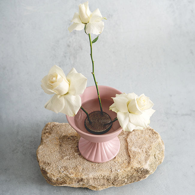 Ikebana Stayput Kenzan Flower Holder No.1 Round Large (7cmD)