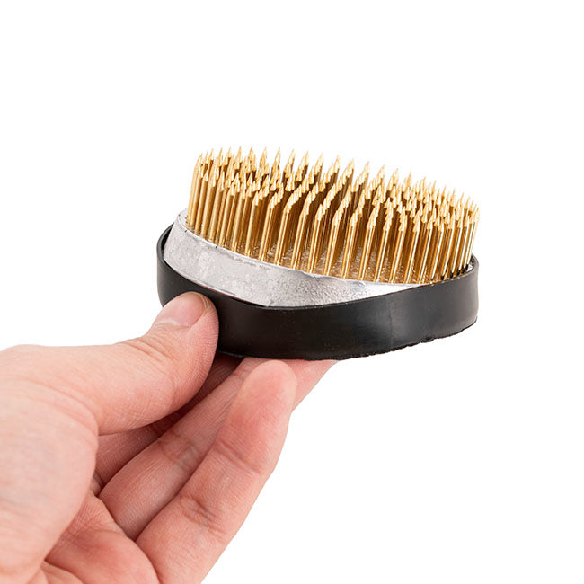 Ikebana Stayput Kenzan Flower Holder No.1 Round Large (7cmD)