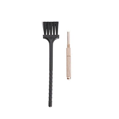Ikebana Stayput Kenzan Pin Straightener & Brush