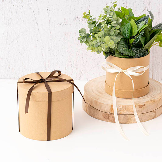 Bulk Ribbon Single Face Satin Chocolate (10mmx50yd )