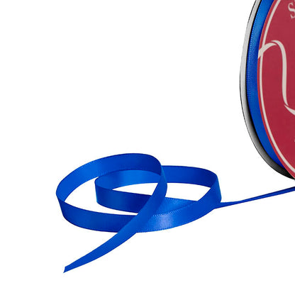 Bulk Ribbon Single Face Satin Royal Blue