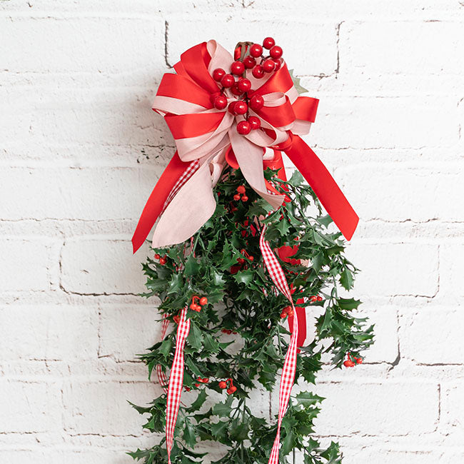 Bulk Ribbon Single Face Satin Red (15mmx50m)