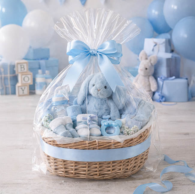 Jumbo Bulk Ribbon Single Face Satin Baby Blue (25mmx100yd)