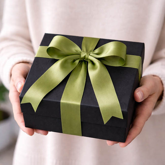 Jumbo Bulk Ribbon Single Face Satin Olive (25mmx100yd)