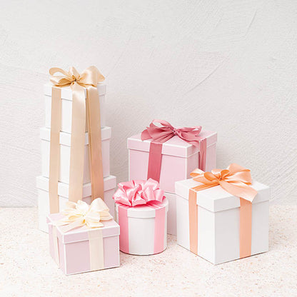 Bulk Ribbon Single Face Satin Dusty Pink (38mmx50m)