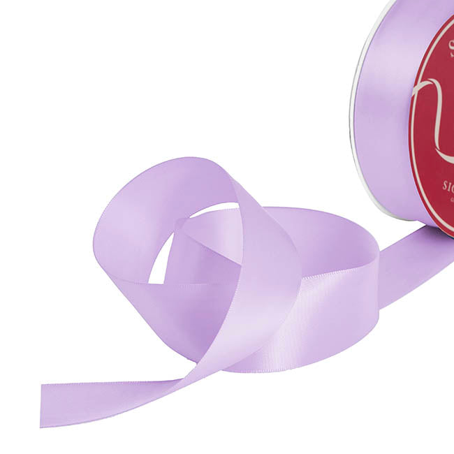 Bulk Ribbon Single Face Satin Lavender Orchid (38mmx50yd)
