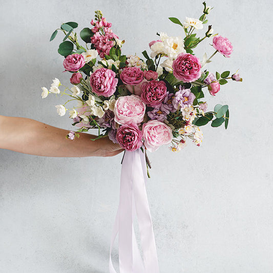 Bulk Ribbon Single Face Satin Lavender Orchid (38mmx50m)