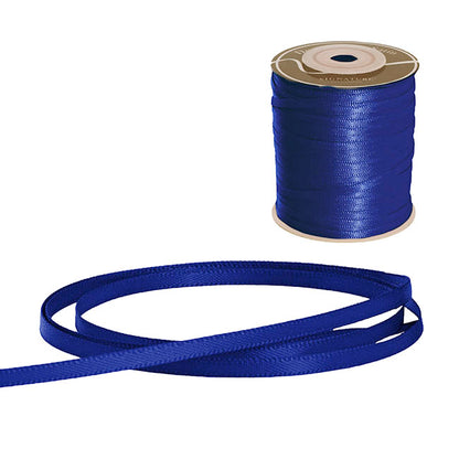Ribbon Satin Deluxe Double Faced Navy