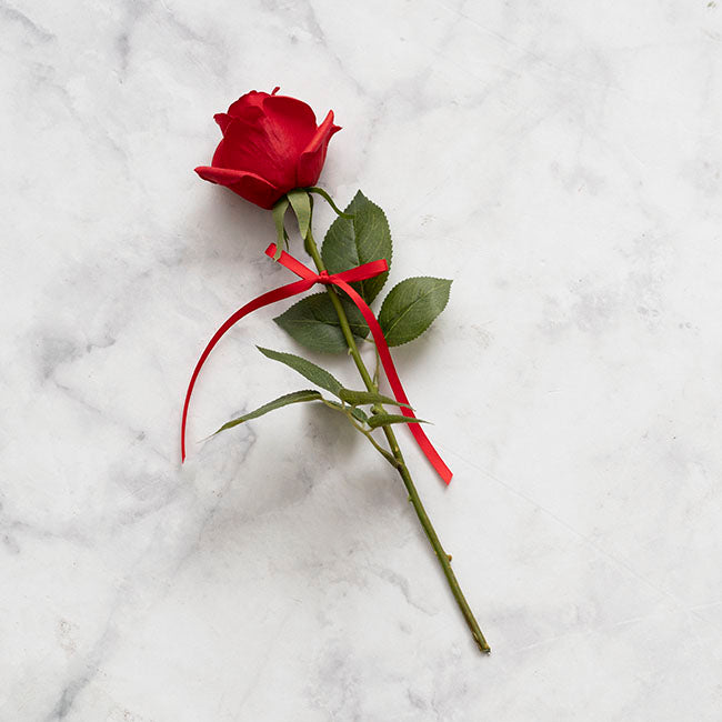 Ribbon Satin Deluxe Double Faced Rouge Red (3mmx50m)