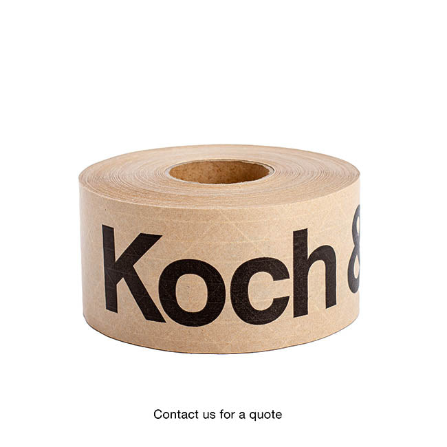 Customised Water Activated Gummed Paper Tape (72mmx92m)